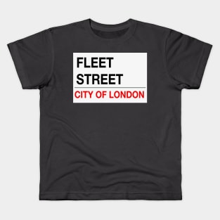 Fleet Street - Sweeney Todd London Kids T-Shirt